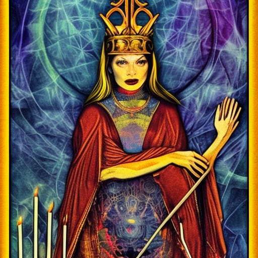 High priestess card